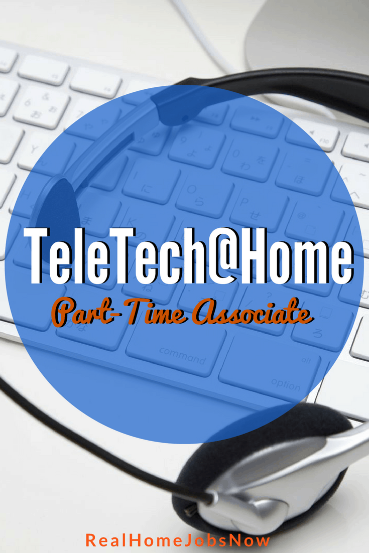 Each day, millions of customers interact with TeleTech At Home associates. If you're looking for a home-based part-time job, TeleTech might have a position for you!