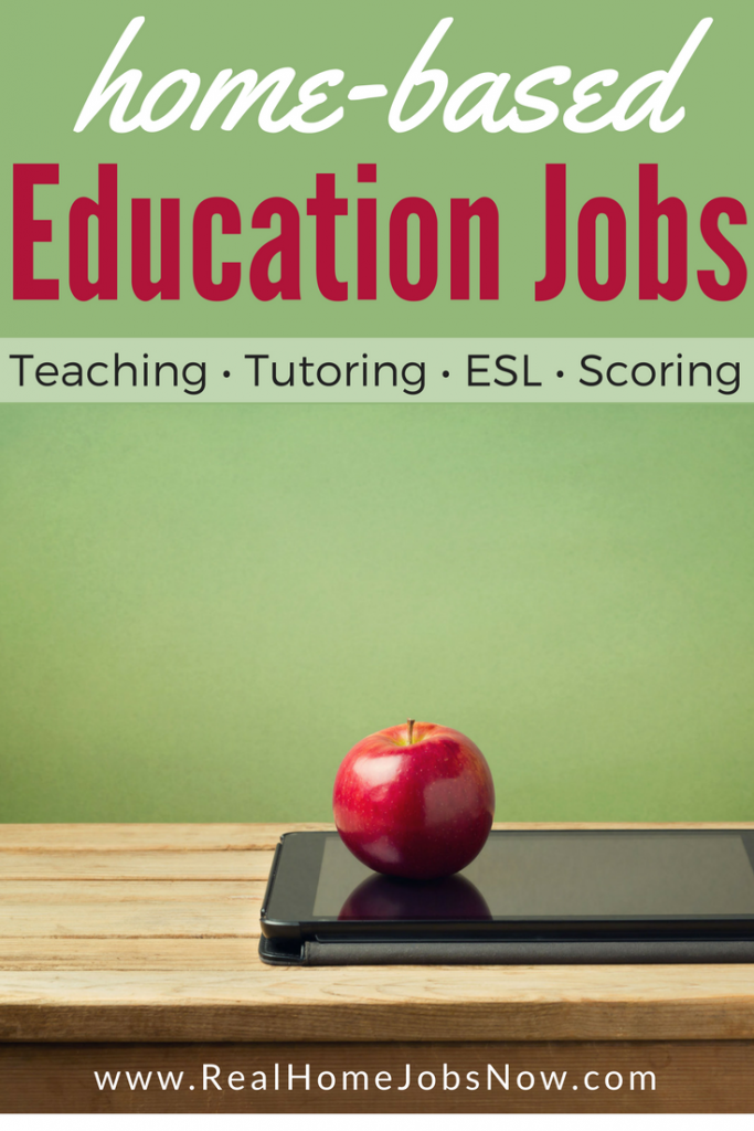 education jobs from home