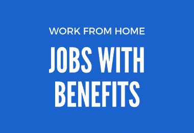 Work from home jobs with employee benefits
