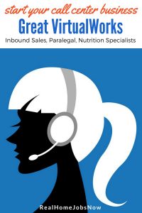 Great VirtualWorks - Start Your Home Call Center Business