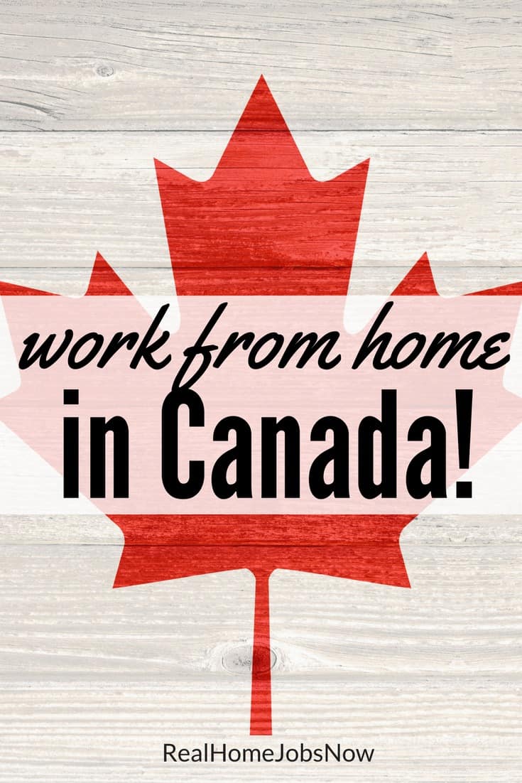 work from home jobs canada