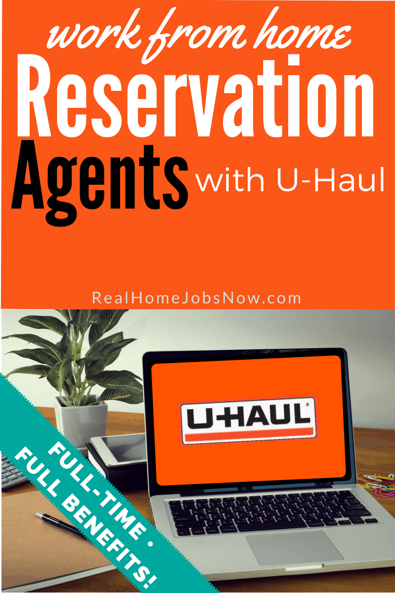 Work for one of America's most well-known companies as a U-Haul work from home reservation agent! Full time hours with bonus potential and benefits can be yours from the comfort of home.