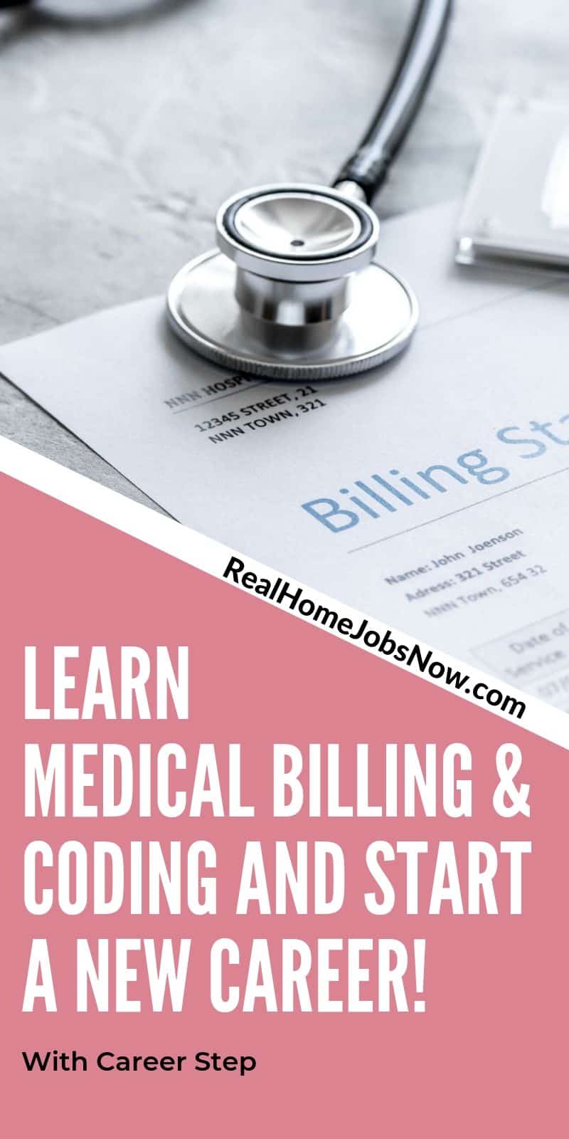 Medical billing and coding is a career option that is expected to grow, does not require a degree, and allows the option to work at home or start a home business.